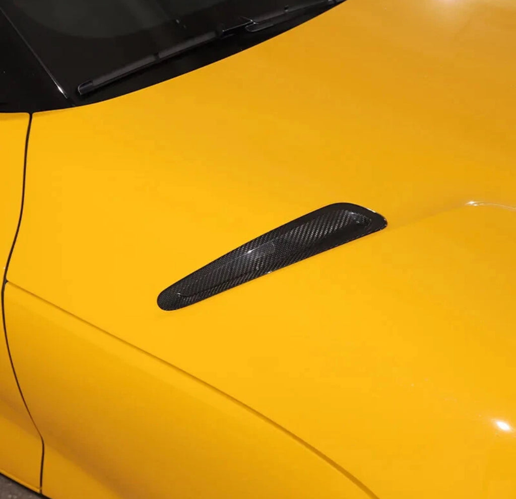 Toyota Supra 2019+ Hood Vent Panels - Carbon Fiber / Forged
