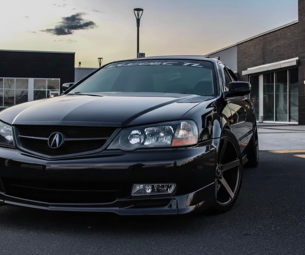 Acura TL 2002-2003 Carbon Fiber Mesh Front Grill