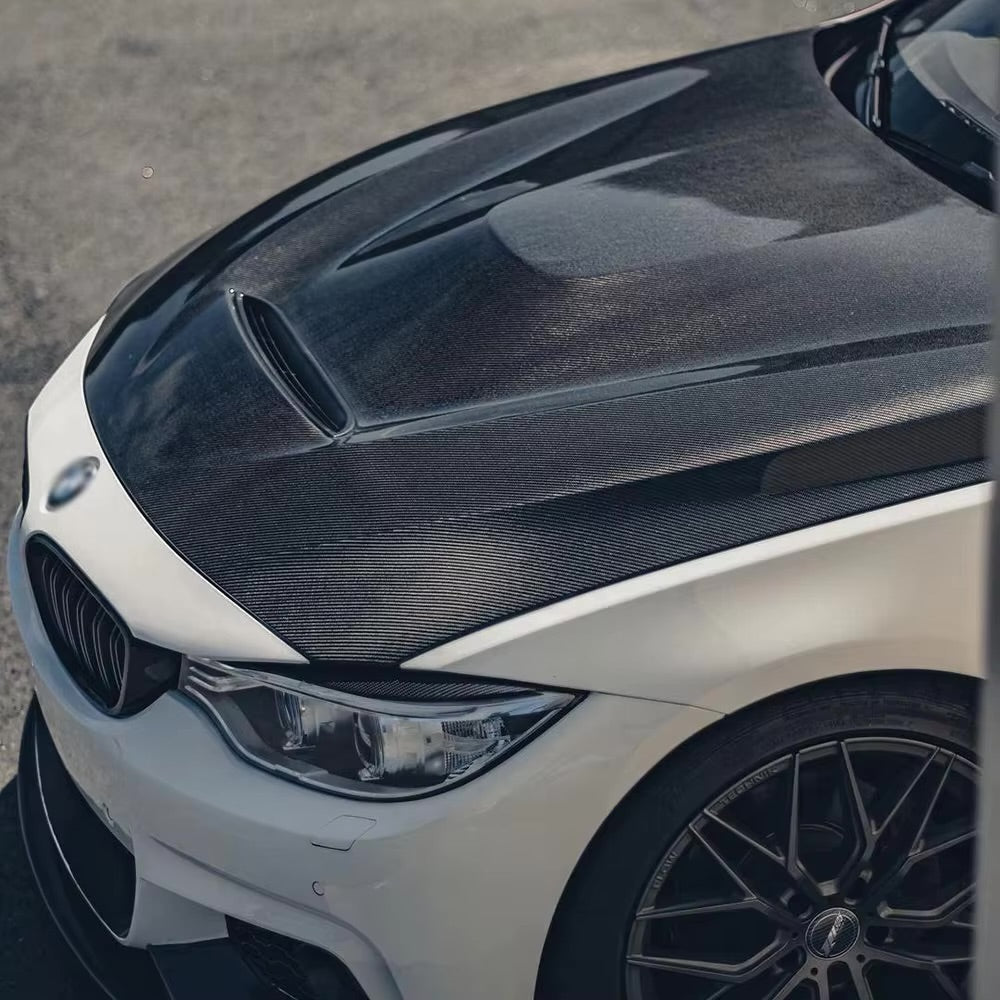 BMW F30 / F80 M3 M4 - GTS Front Hood - Carbon Fiber / Forged