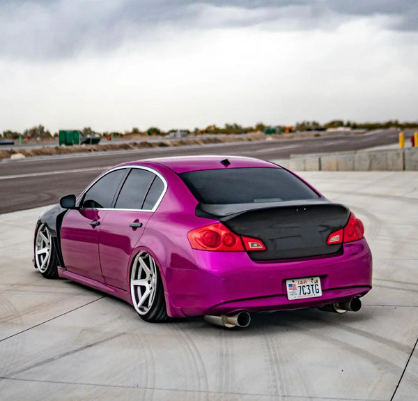 Infiniti G37 Carbon Fiber Duckbill Trunk - Coupe / Sedan