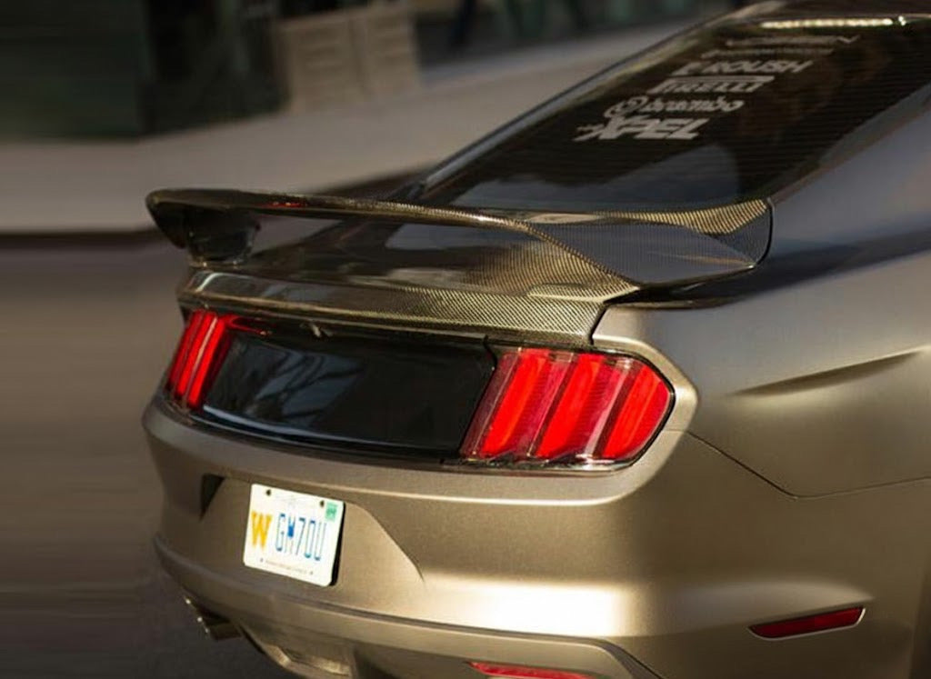 Ford Mustang GT350R Carbon Fiber Rear Trunk Spoiler Wing (2015-2022)