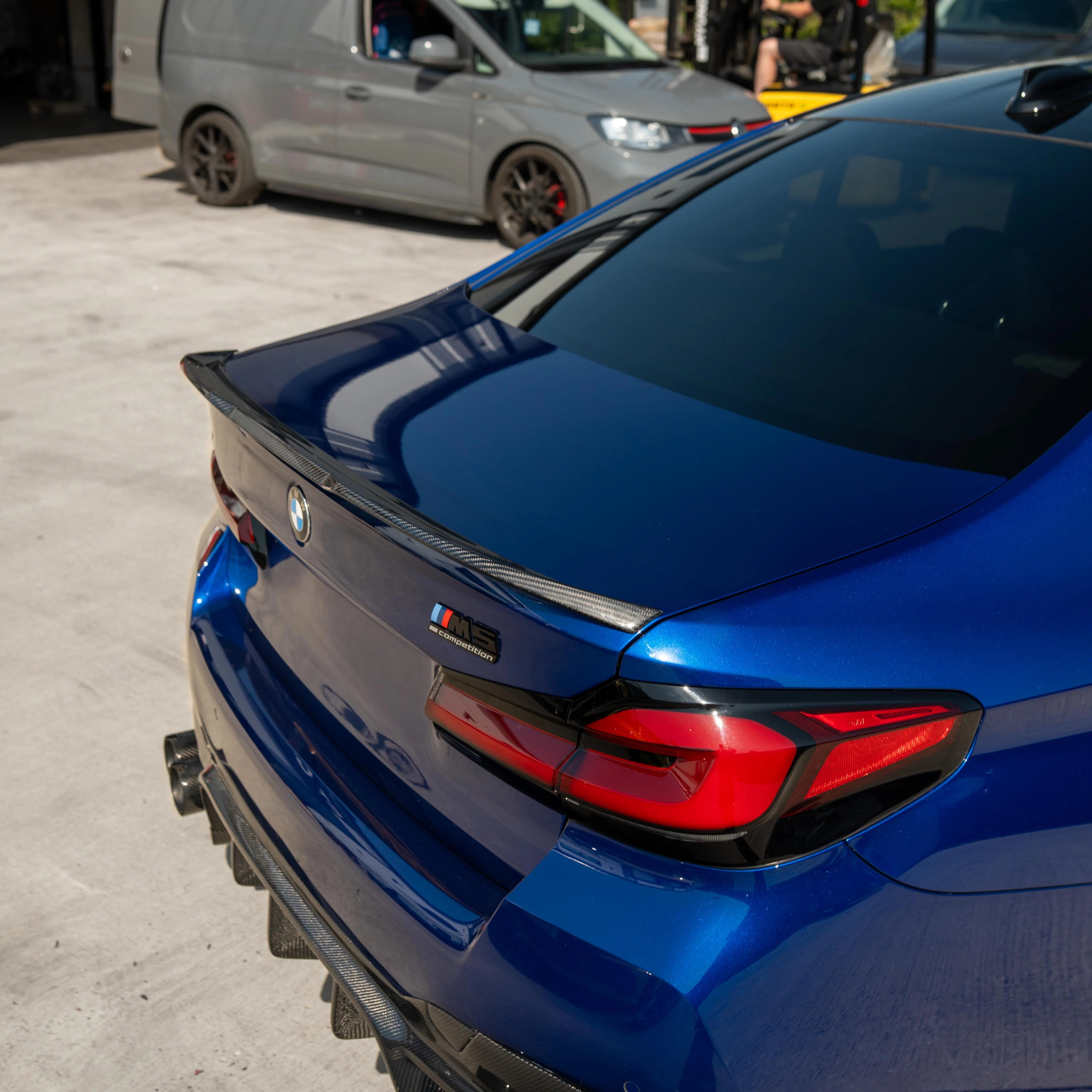 BMW 5 Series G90 2024+ M5 Spoiler - Carbon Fiber / Gloss Black