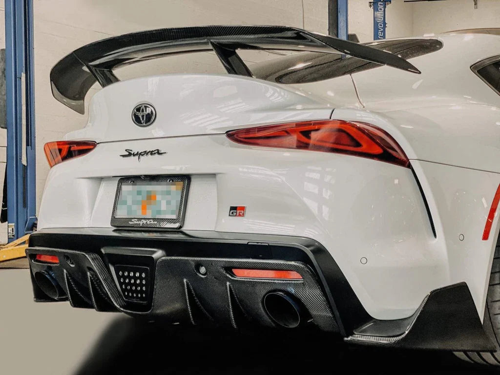 Toyota Supra 2019+ A90 A91 MK5 Carbon Fiber Rear Bumper Diffuser