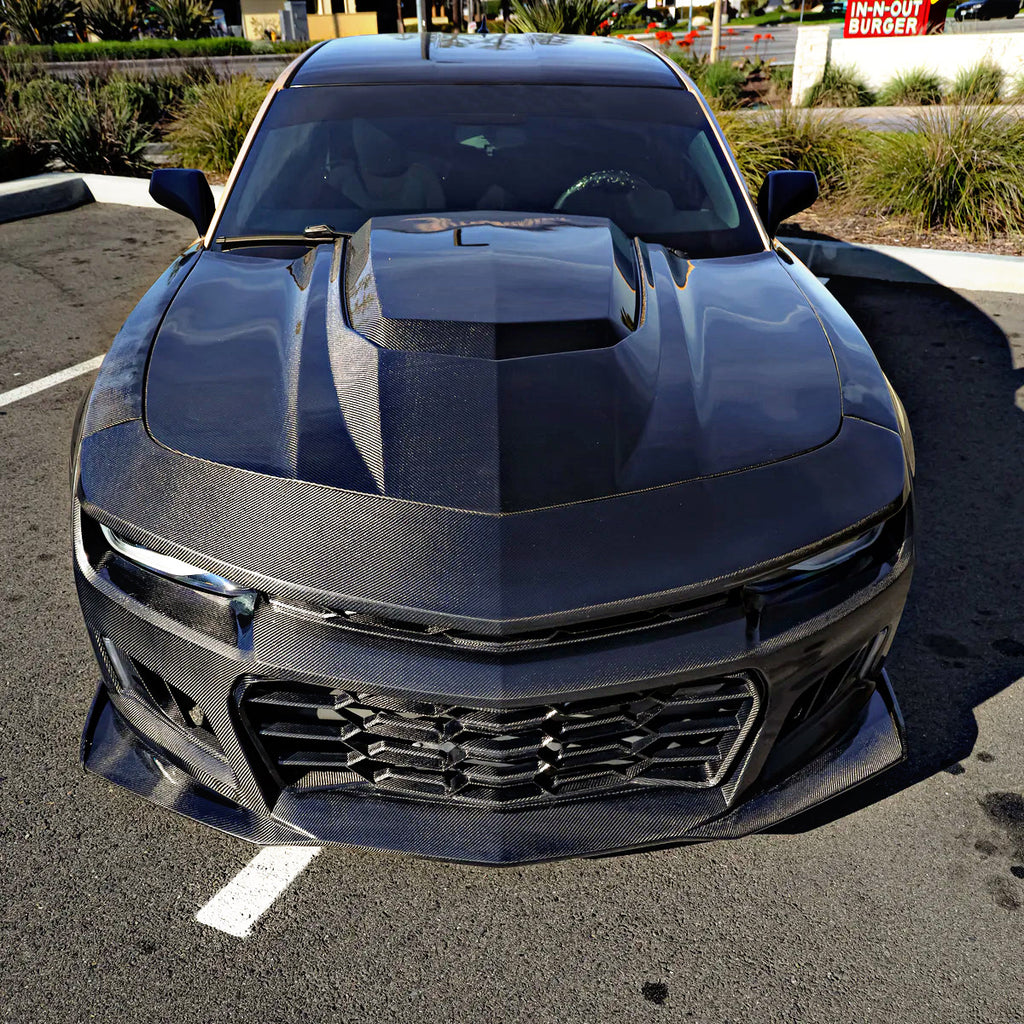 Chevy Camaro ZL1 Full Carbon Fiber Front Bumper