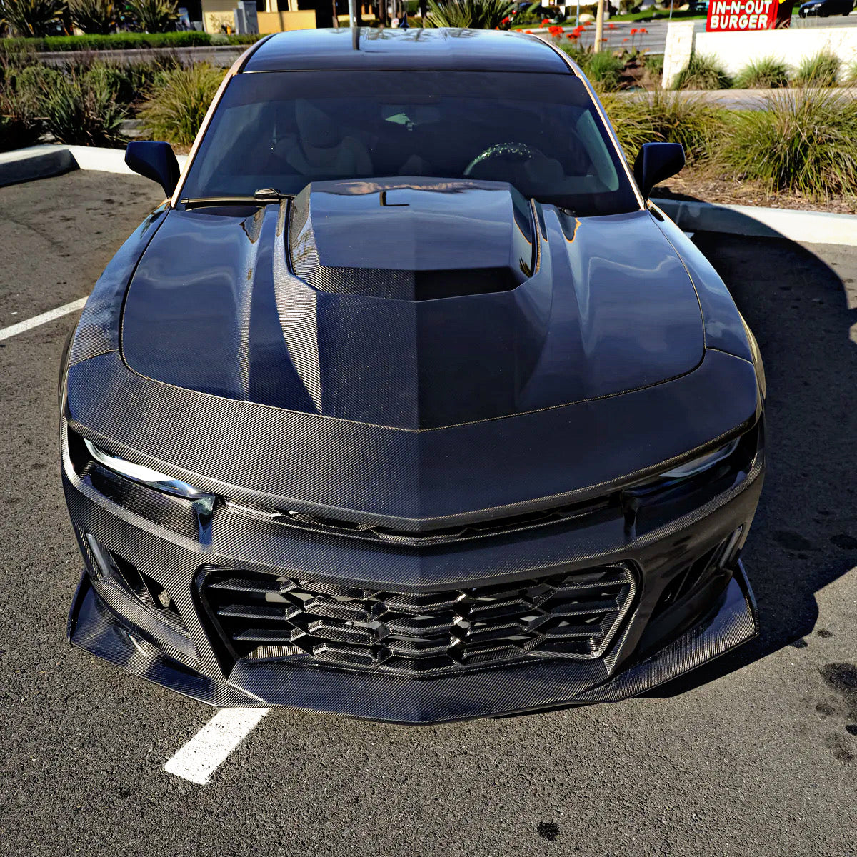 Chevy Camaro ZL1 Full Carbon Fiber Front Bumper