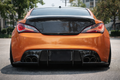 Hyundai Genesis Coupe BK1 2009-2016 Carbon Fiber Diffuser