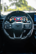 Ford Mustang 2024 + Carbon Fiber Steering Wheel - LED Option