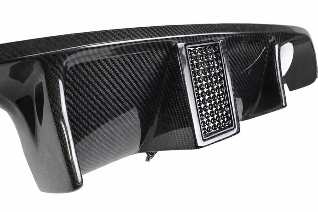 BMW F80/F82 Carbon Fiber V2 Diffuser w/ Third Brake Light