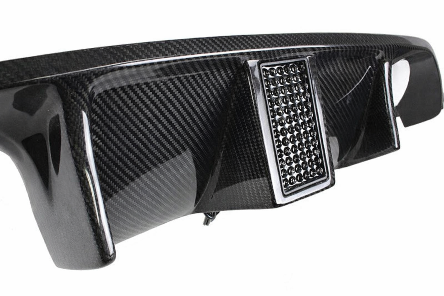 BMW F80/F82 Carbon Fiber V2 Diffuser w/ Third Brake Light
