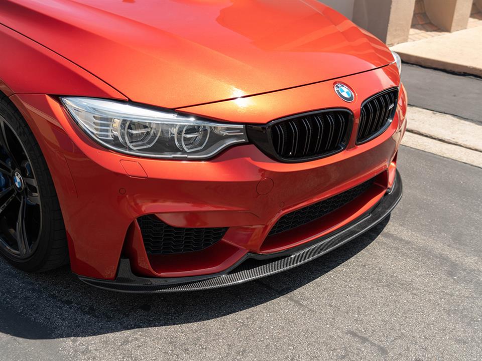 BMW F80/F82 V-Spec Front Lip - Carbon Fiber