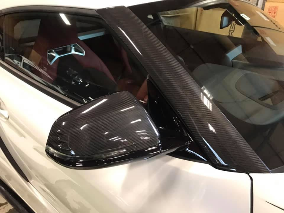 Toyota Supra A90/A91 Carbon Fiber A Pillars