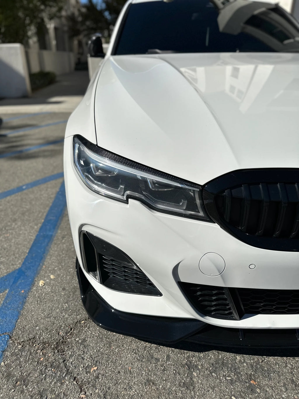 BMW G20 3 Series - Carbon Fiber Headlight Eyelids