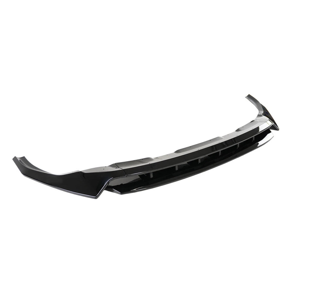 Audi Q8 Front Bumper Lip Kit MK1 - Gloss Black