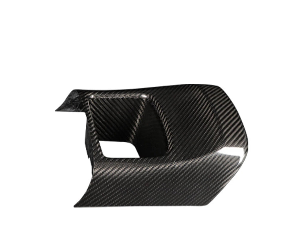 Toyota Supra 2019+ A90 A91 Armrest Storage Box Panel - Honeycomb / Carbon Fiber