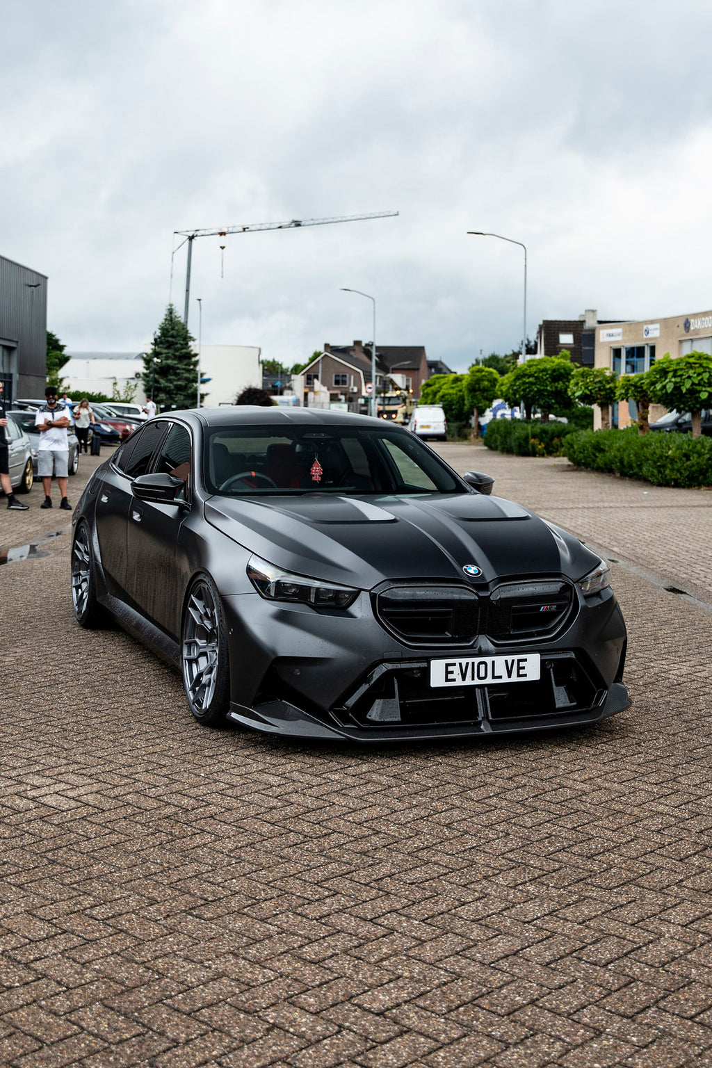 BMW 5 Series 2024+ G90 / G99 / G60 / G61 N Style Carbon Fiber Vented Hood