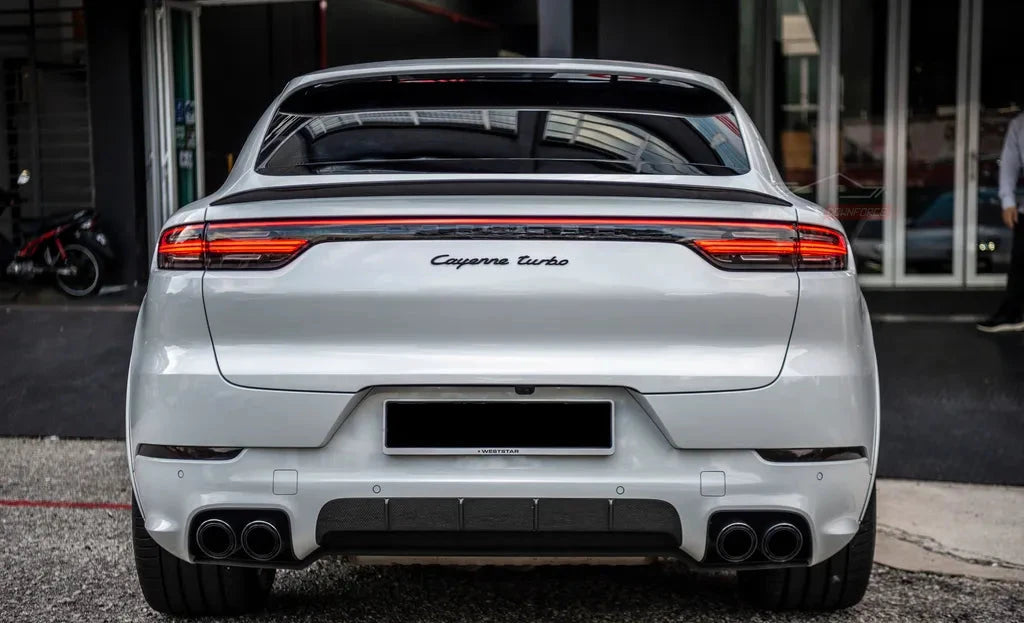 Porsche Cayenne Coupe GTS Style Spoiler - Carbon Fiber