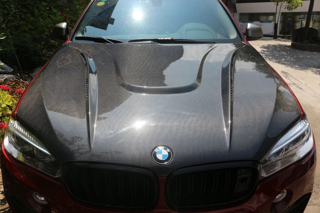 BMW X5 / X6 F85 F86 - Carbon Fiber Front Hood