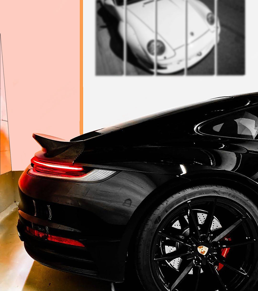 Porsche 911 992 Carrera GTS Ducktail Trunk Spoiler - Carbon Fiber