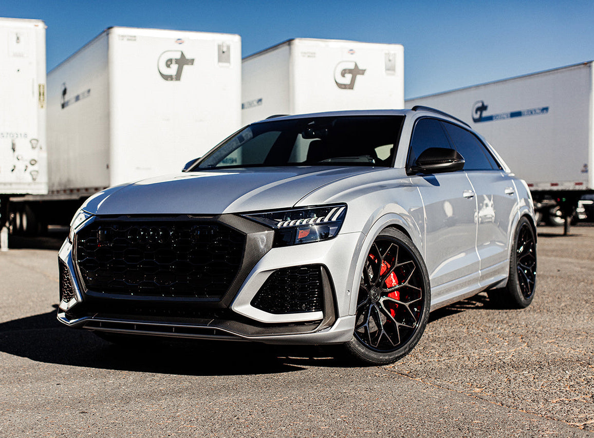 Audi SQ8 RSQ8 Carbon Fiber Front Grille Trim