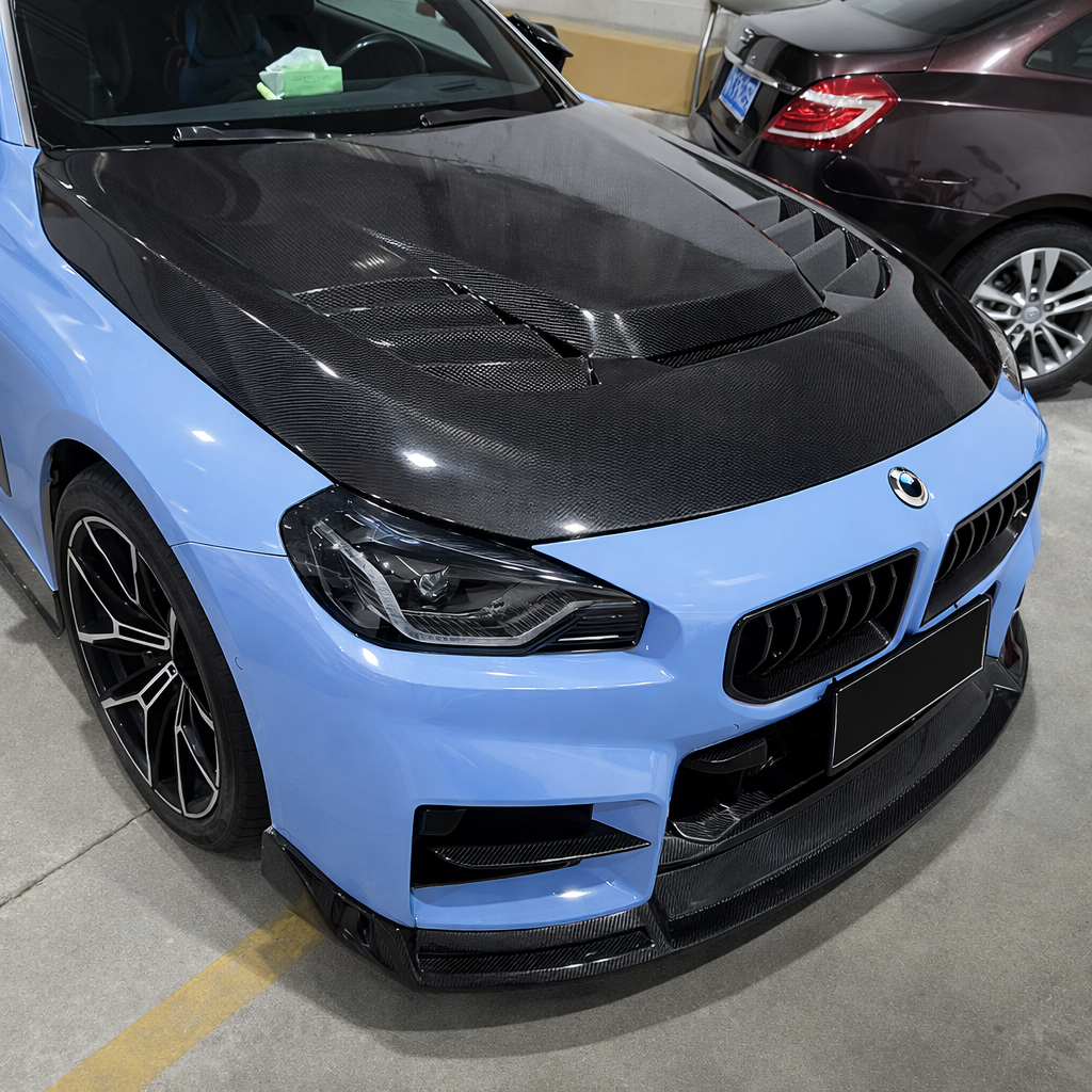 BMW M2 G87/G42 AE Carbon Fiber Hood