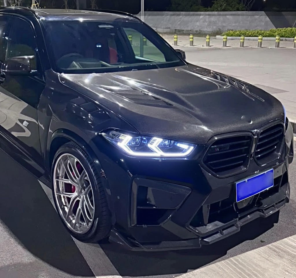 BMW X3/X4 GTS Vented Hood - Carbon Fiber / Forged Carbon