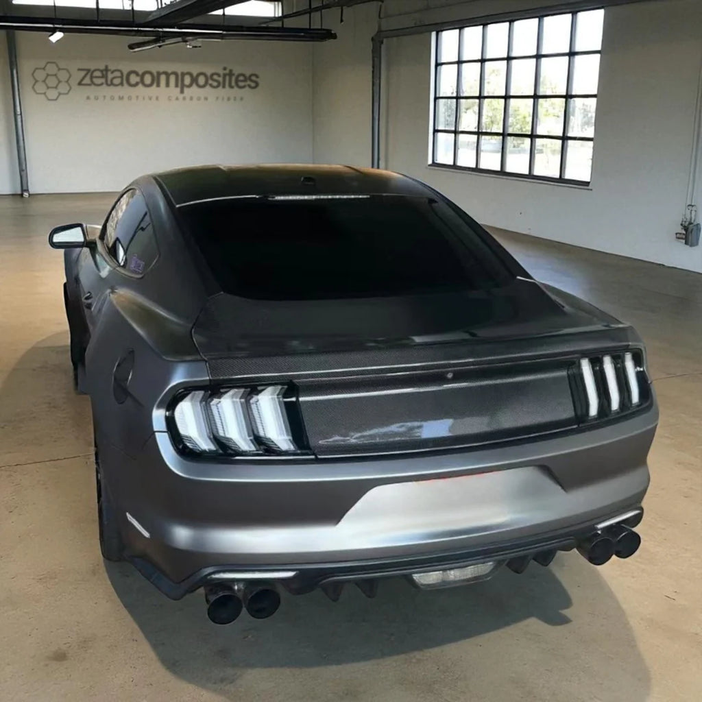 Ford Mustang GT Carbon Fiber Rear Trunk 2015-2023
