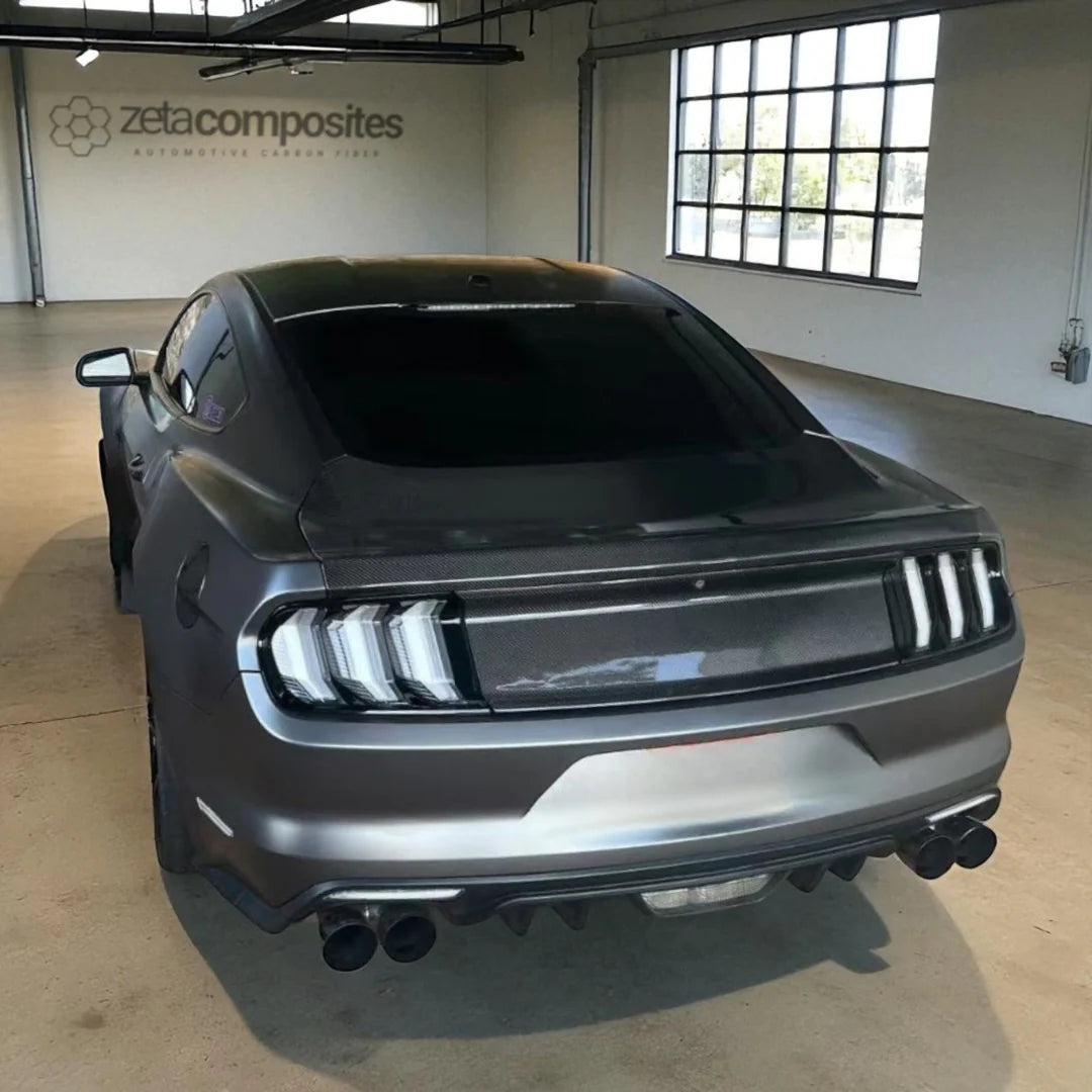 Ford Mustang GT Carbon Fiber Rear Trunk 2015-2023