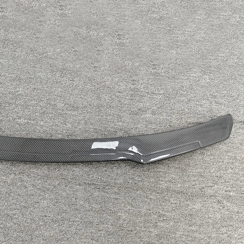 Audi Q8 2019+ PSM Trunk Spoiler - Carbon Fiber / Gloss Black