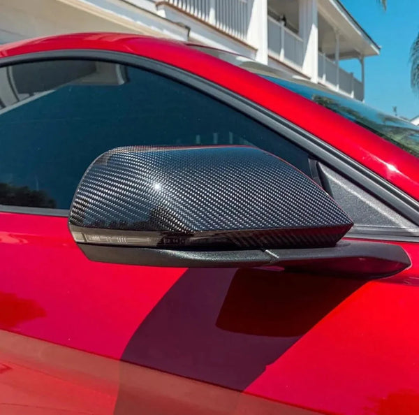 Ford Mustang 2024 - 2025 Carbon Fiber Mirrors