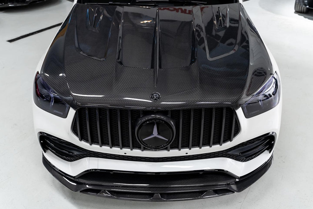 Mercedes Benz AMG GLE W167 - V2 Vented Carbon Fiber Front Hood