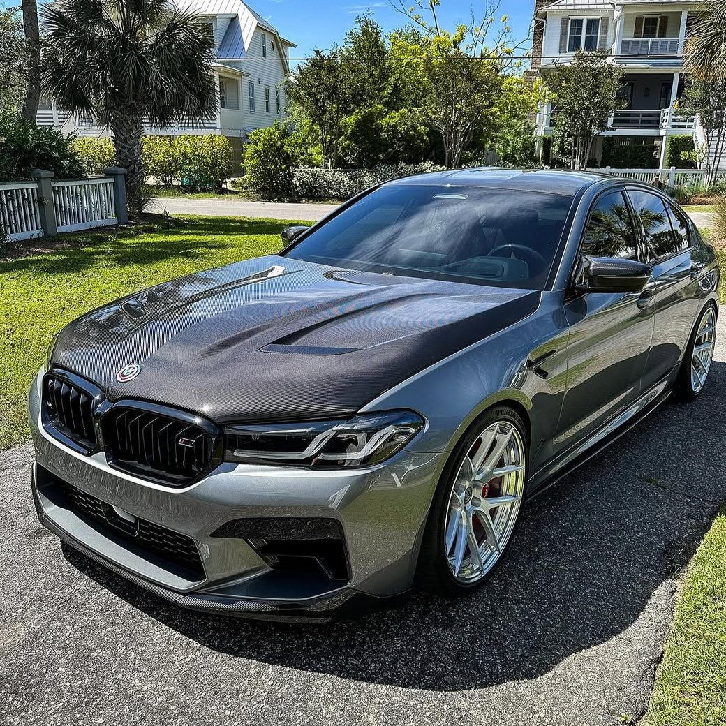 BMW G30 5 Series / F90 M5 - CS Style Carbon Fiber Hood