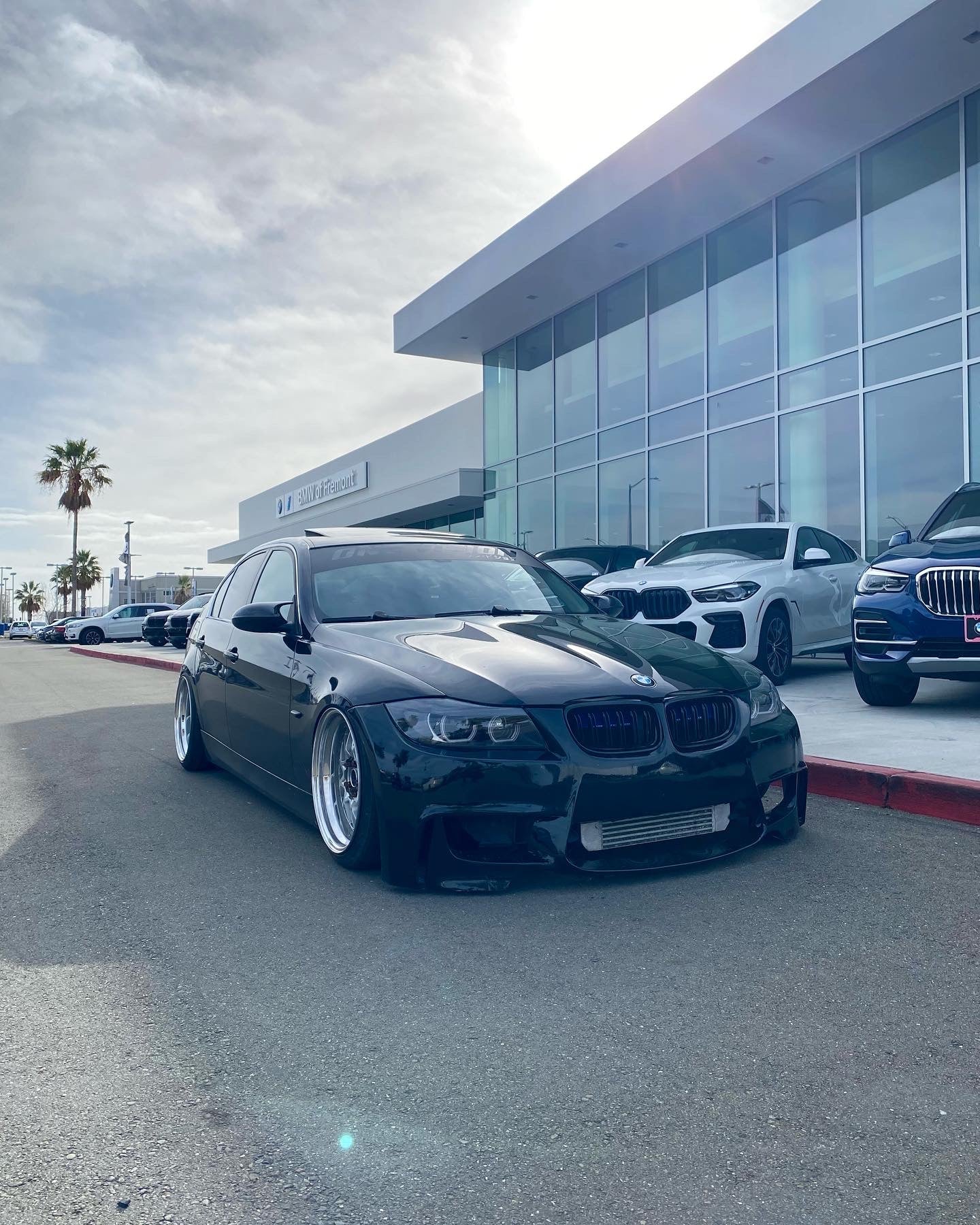 BMW E90/E92 3 Series Carbon Fiber M Style Wing Mirrors