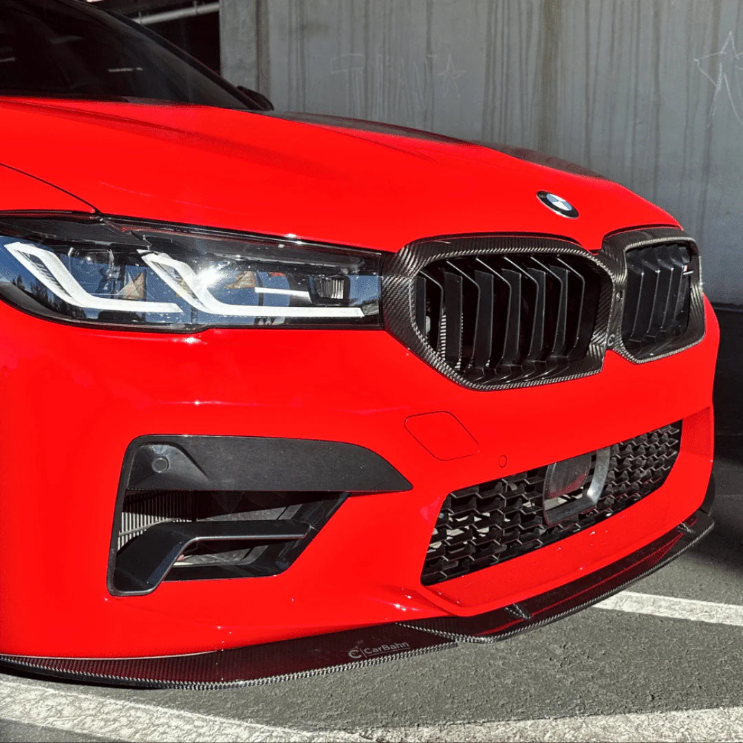 BMW M5 F90 Slat Grilles - Carbon Fiber (Pre LCI + LCI)