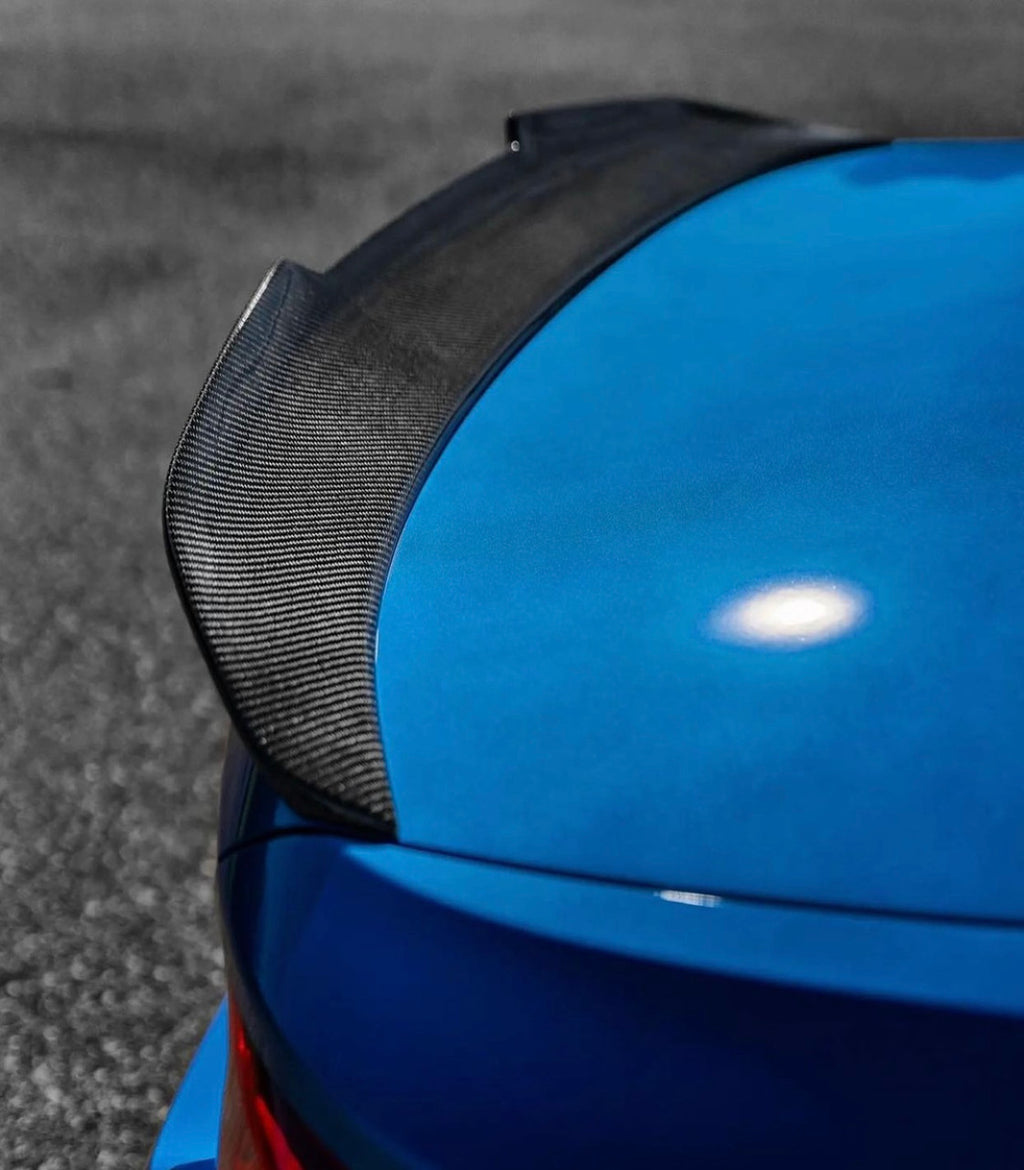 BMW M2 F87 / F22 PSM Rear Trunk Spoiler - Gloss Black / Carbon Fiber