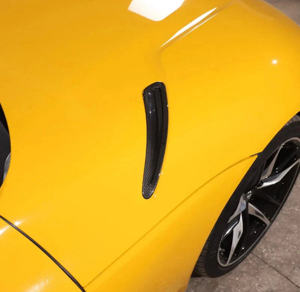 Toyota Supra 2019+ Hood Vent Panels - Carbon Fiber / Forged