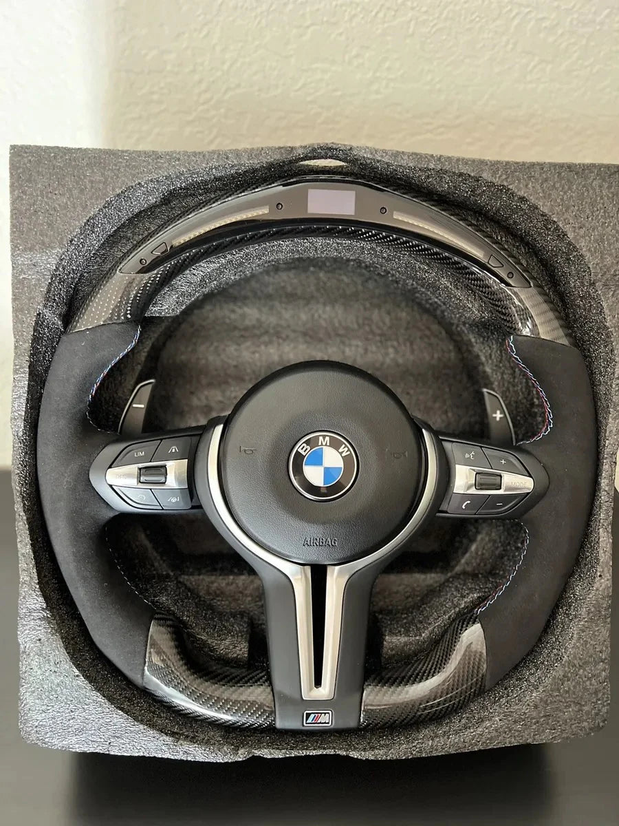 BMW F30/F80 X5/X6 + Carbon Steering Wheel - LED/No LED