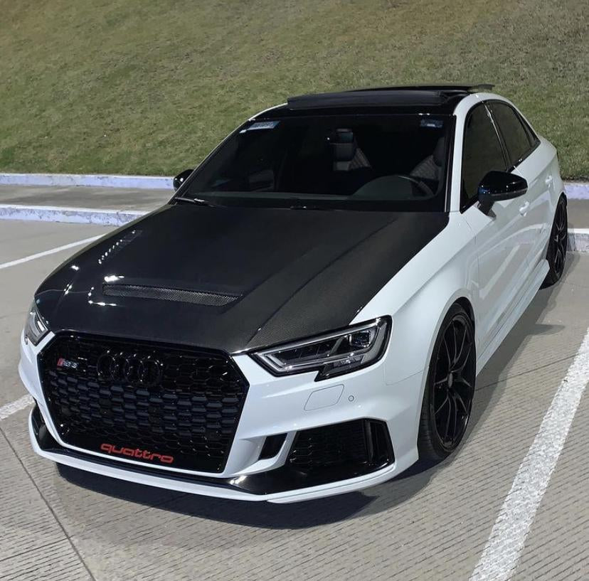 Audi A3 S3 RS3 Carbon Fiber Front Hood (2014-2020) 8V / 8.5V