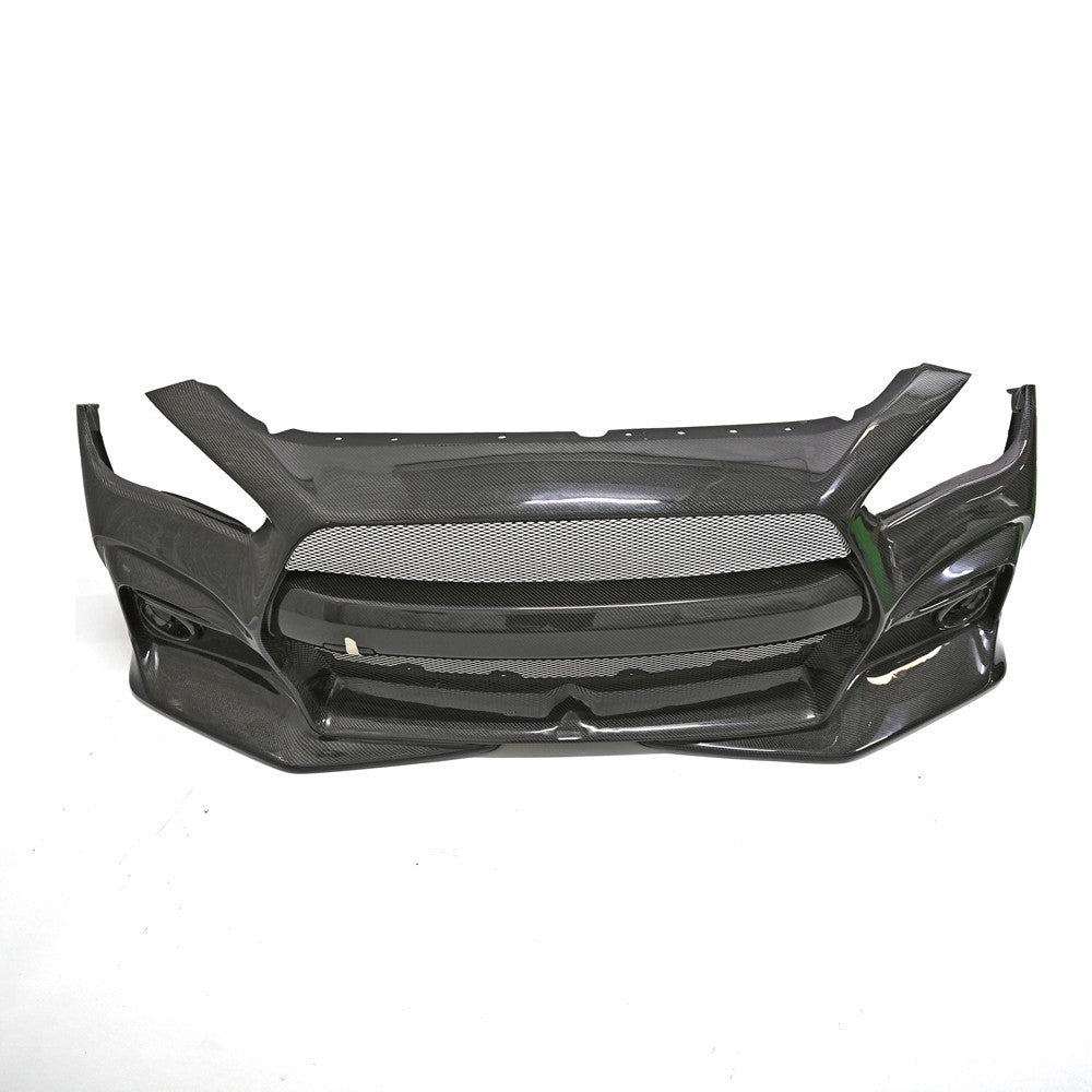 Infiniti Q50 - Full Carbon Fiber Front Bumper Body Kit