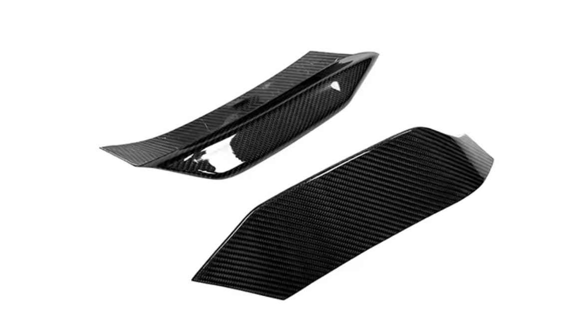 BMW F80/F82 M3/M4 Carbon Fiber Front Bumper Fangs