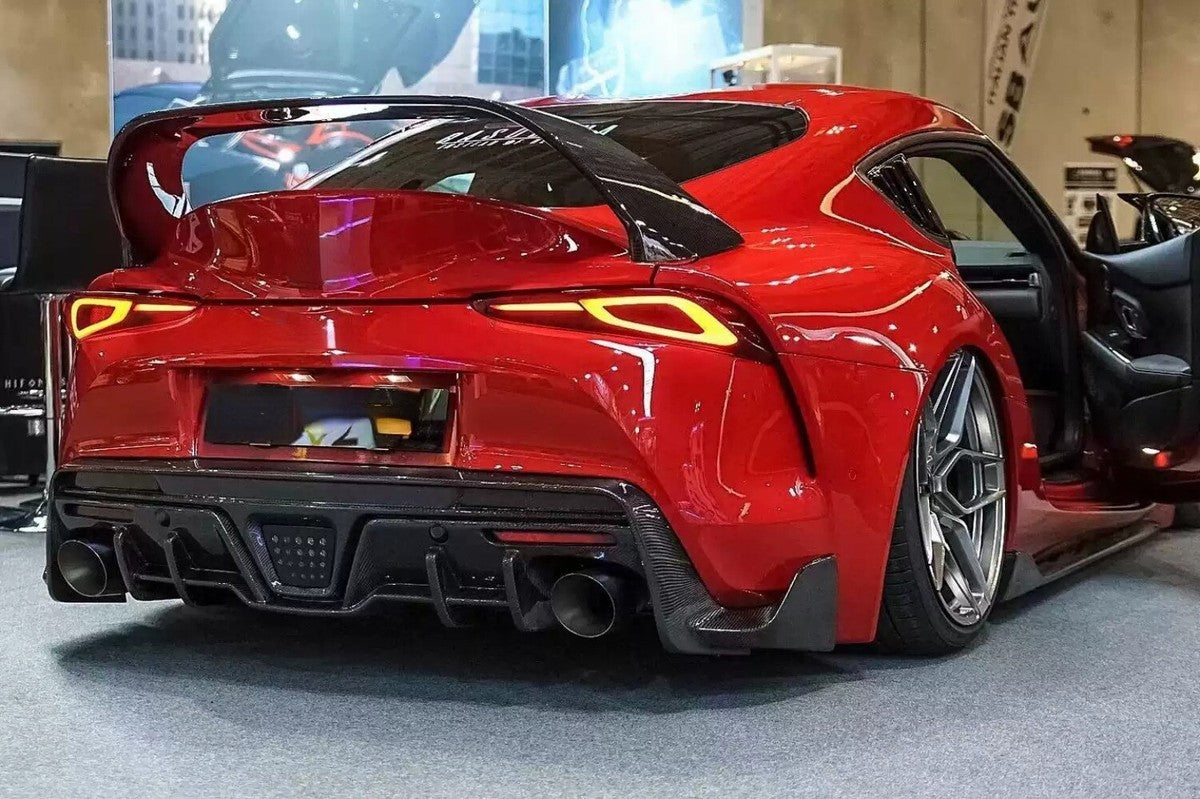 2019+ Toyota Supra A90 MK5 - MB Style Carbon Fiber Wing Spoiler