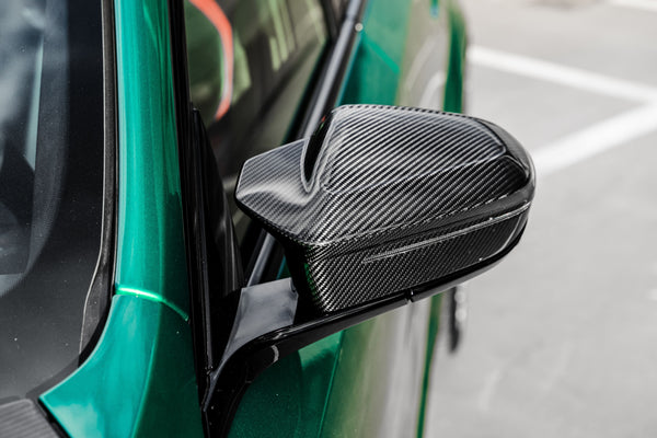 BMW 5 Series G90 M5 / X3 / I7 - Carbon Fiber GT Mirror Caps