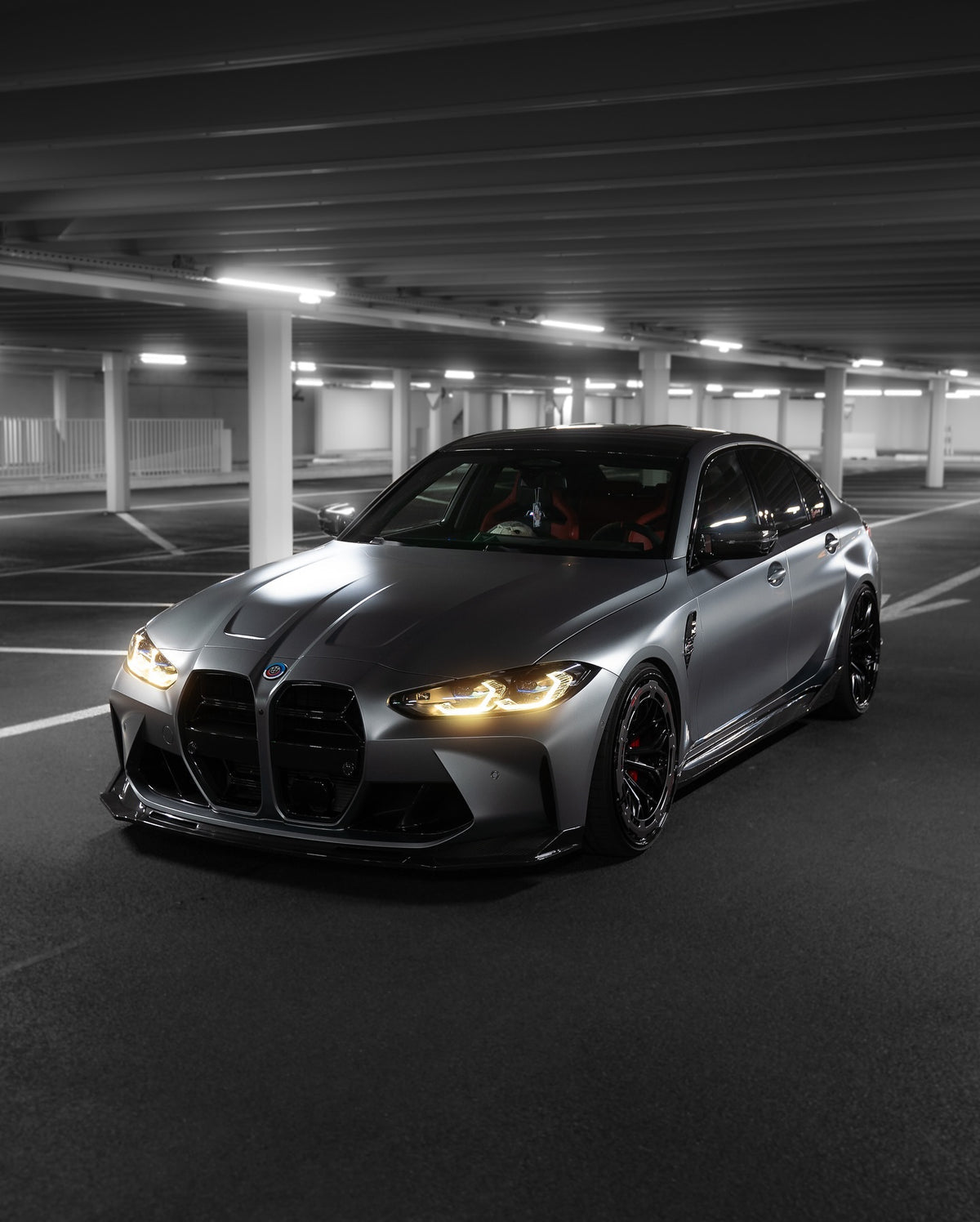 BMW G80/G82 M3/M4 - V2 Carbon Fiber Front Lip