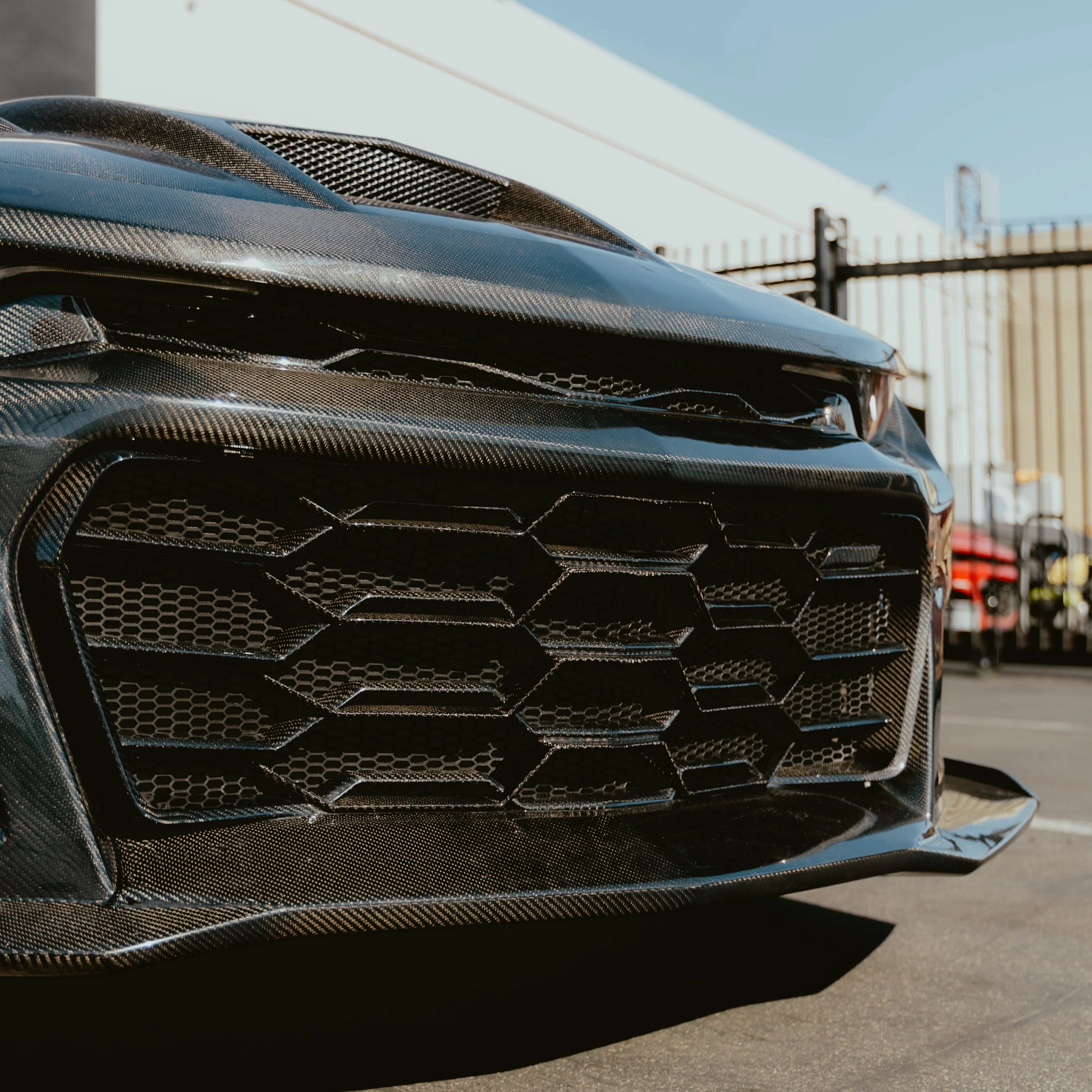 Chevy Camaro ZL1 Full Carbon Fiber Front Bumper