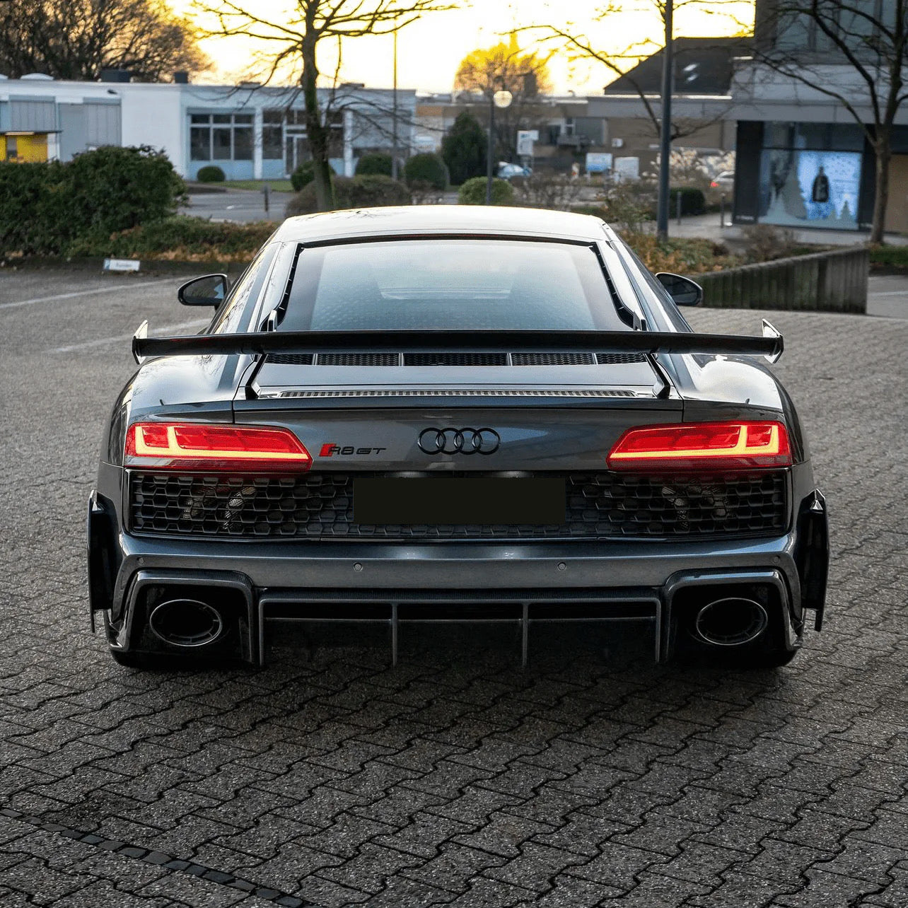 Audi R8 Carbon Fiber GT Rear Wing Spoiler 2016+