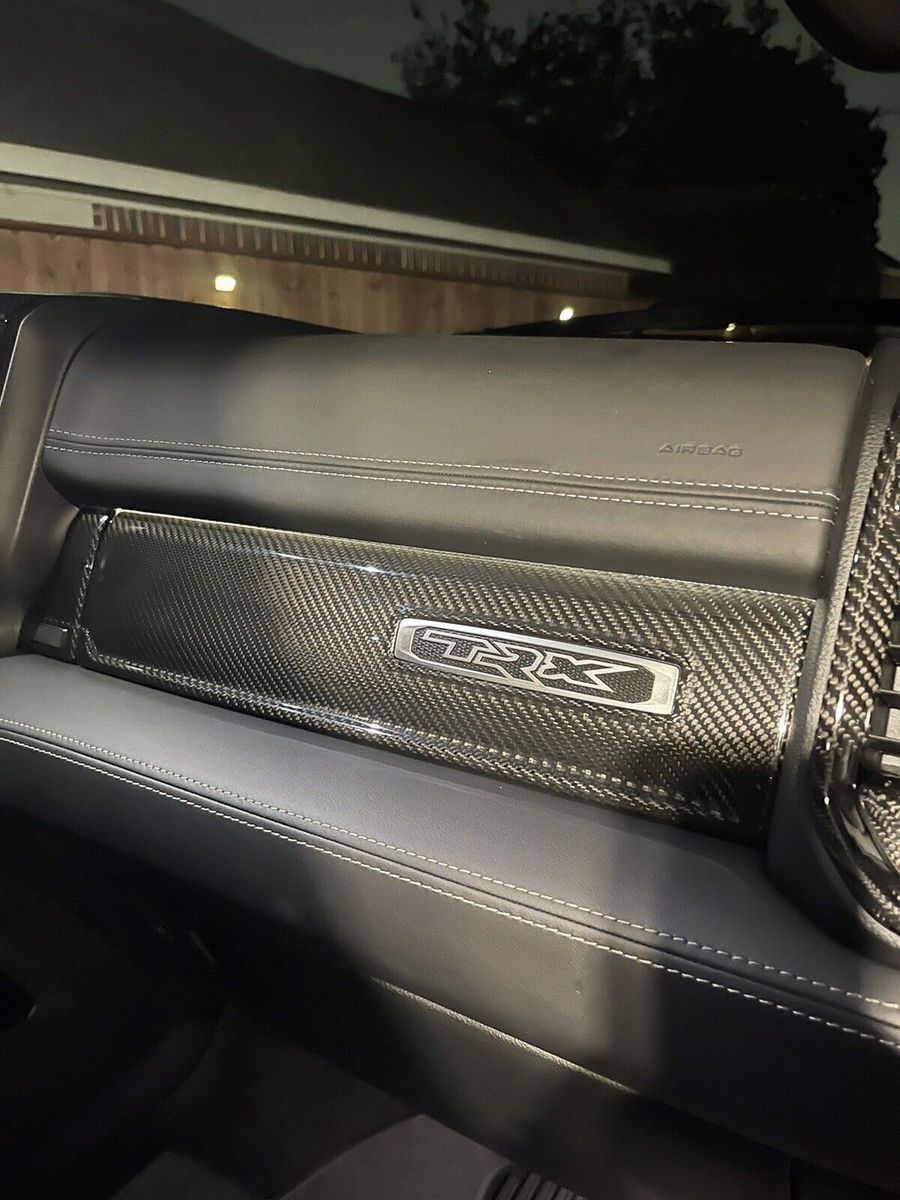 Dodge Ram 1500 TRX Off-Road 2019+ Carbon Fiber Dash Panel