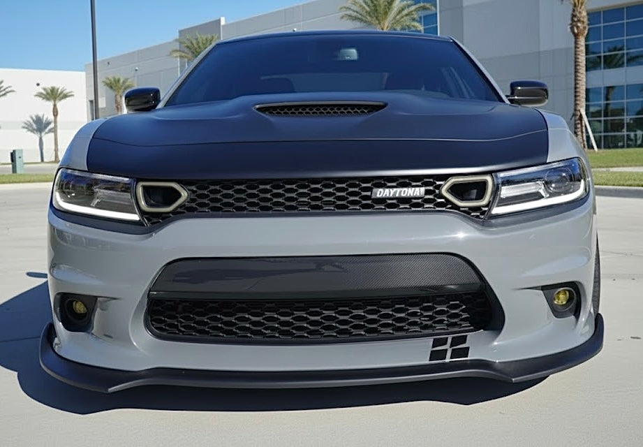 Dodge Charger 2016+ Front Bumper Face Bar - Carbon Fiber