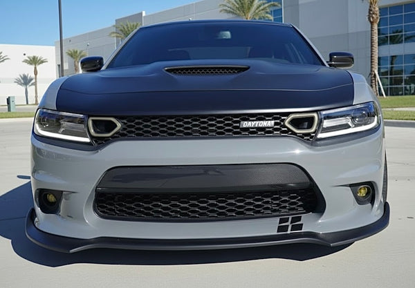 Dodge Charger 2016+ Front Bumper Face Bar - Carbon Fiber