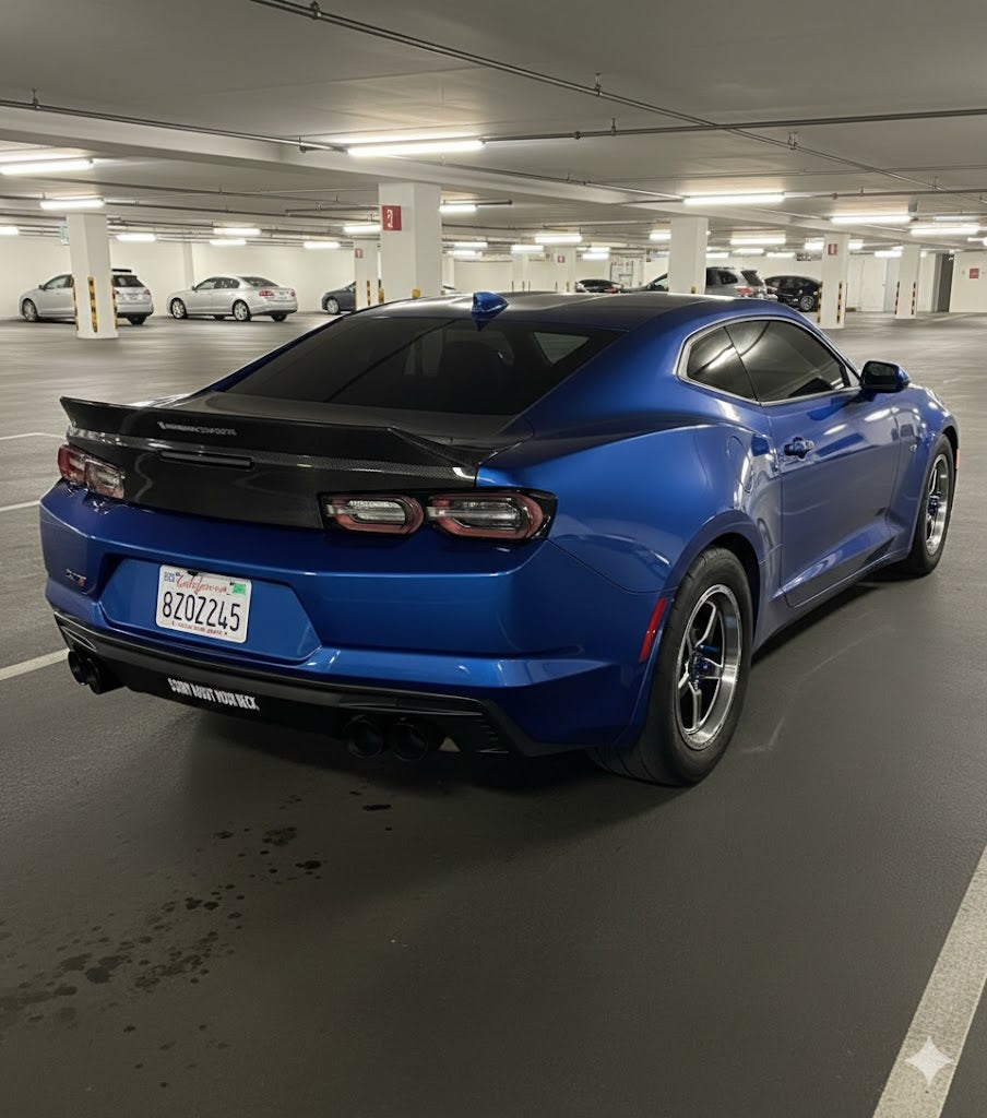 2016-2024 Chevy Camaro Duckbill Carbon Fiber Trunk