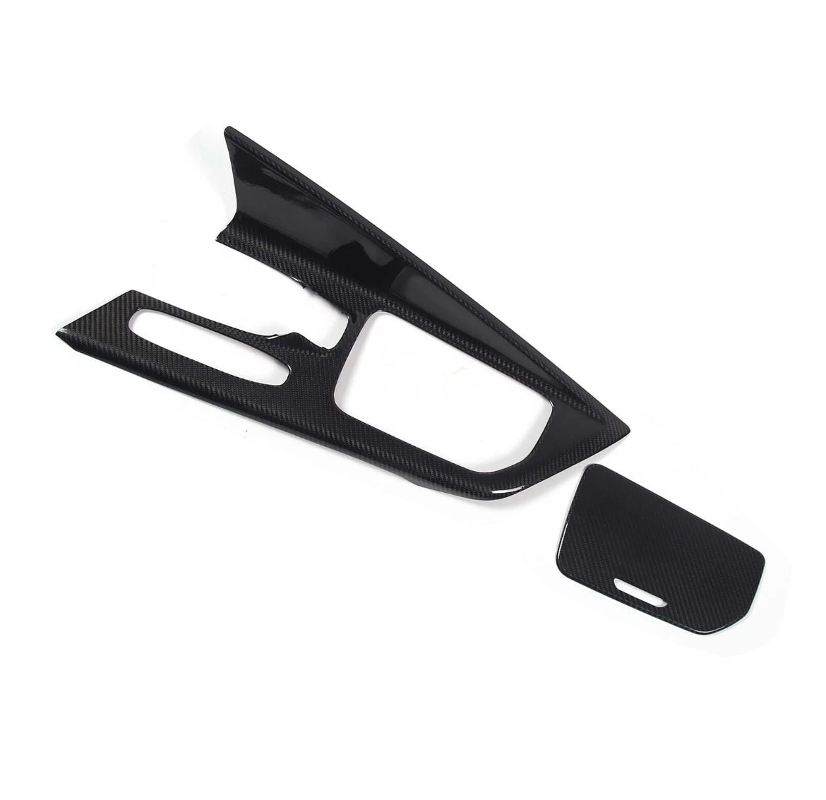 Chevy Corvette C8 Carbon Fiber Center Console Panel