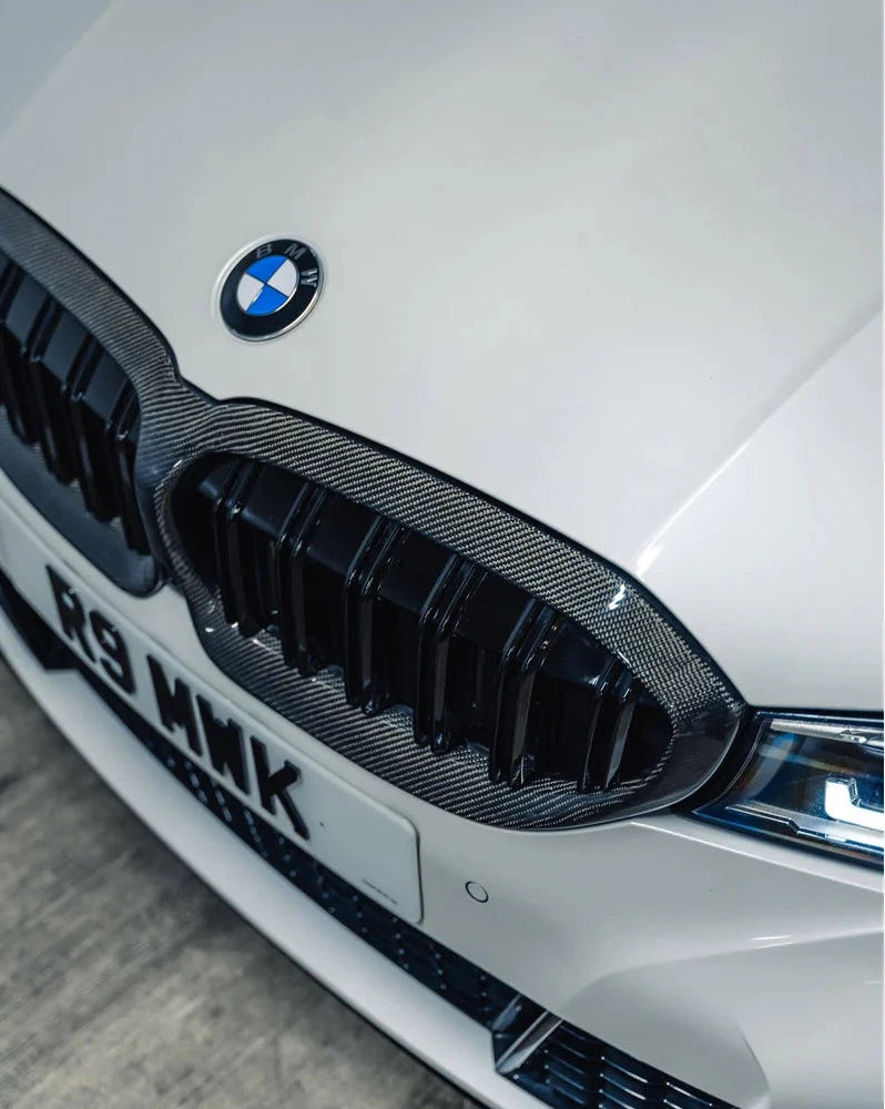 BMW G20 3 Series - Carbon Fiber Front Kidney Grilles